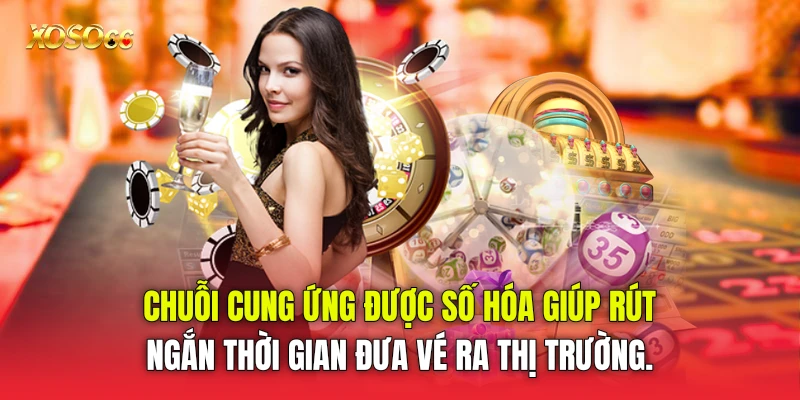Chuỗi cung ứng được số hóa giúp rút ngắn thời gian đưa vé ra thị trường. Chuỗi cung ứng được số hóa giúp rút ngắn thời gian đưa vé ra thị trường.