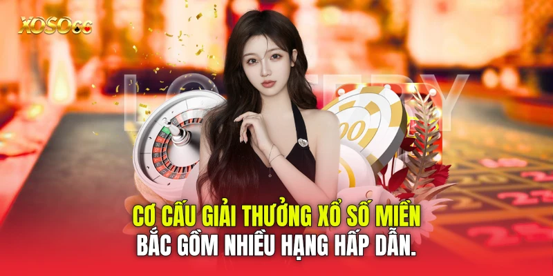Cơ cấu giải thưởng xổ số miền Bắc gồm nhiều hạng hấp dẫn. Cơ cấu giải thưởng xổ số miền Bắc gồm nhiều hạng hấp dẫn.